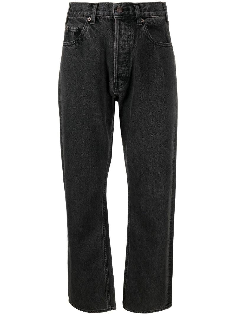 Grey Wesley Straight-leg Jeans