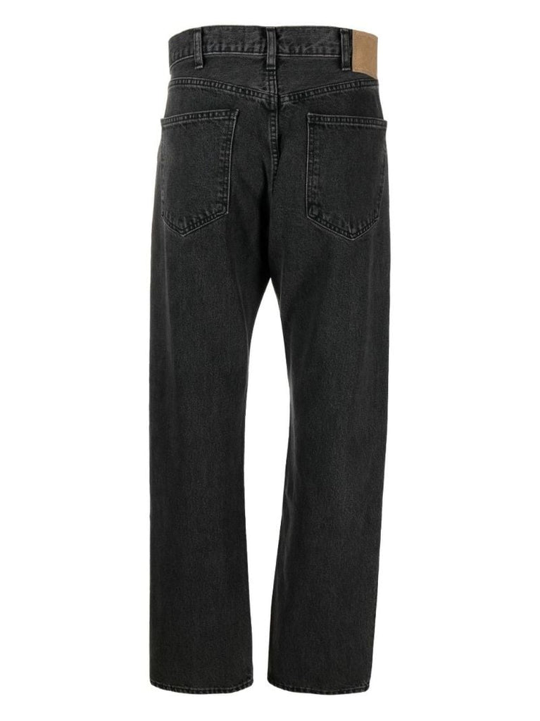 Grey Wesley Straight-leg Jeans