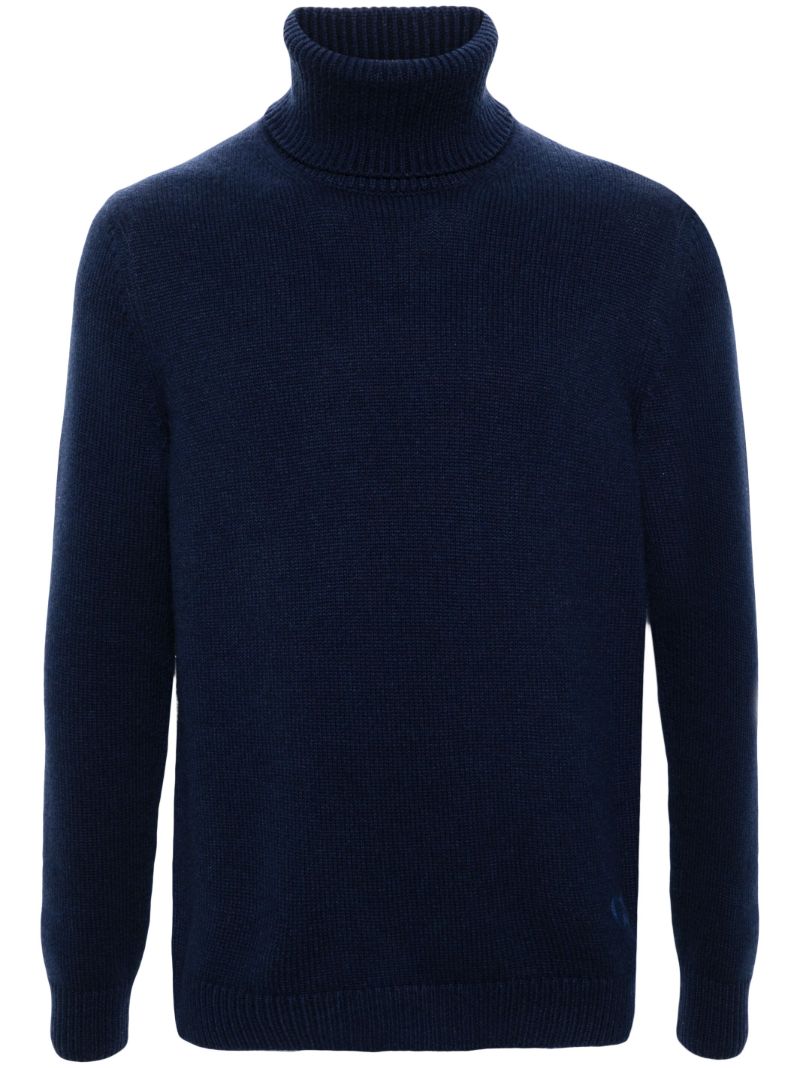 Blue Gg Cashmere Sweater