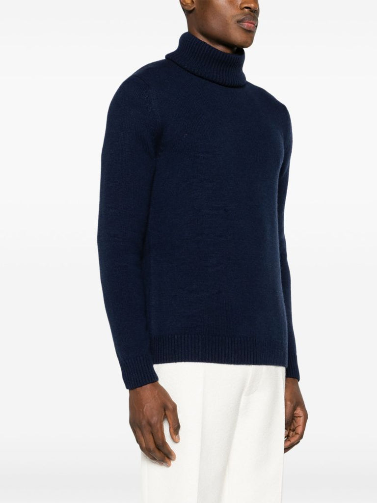 Blue Gg Cashmere Sweater