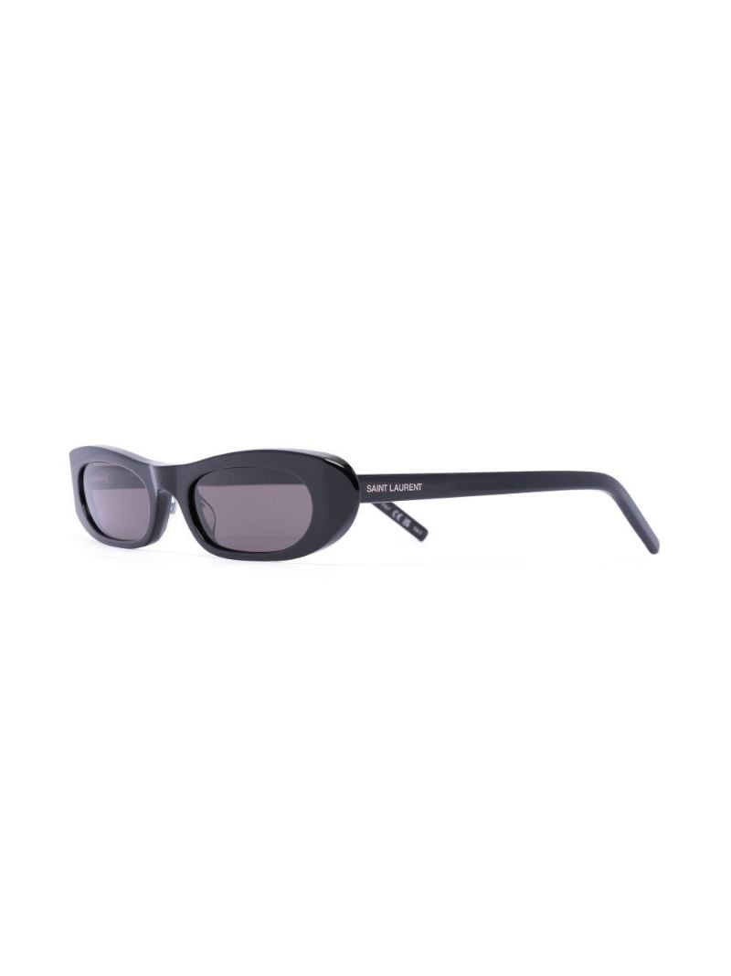 Black Oval Sunglasses