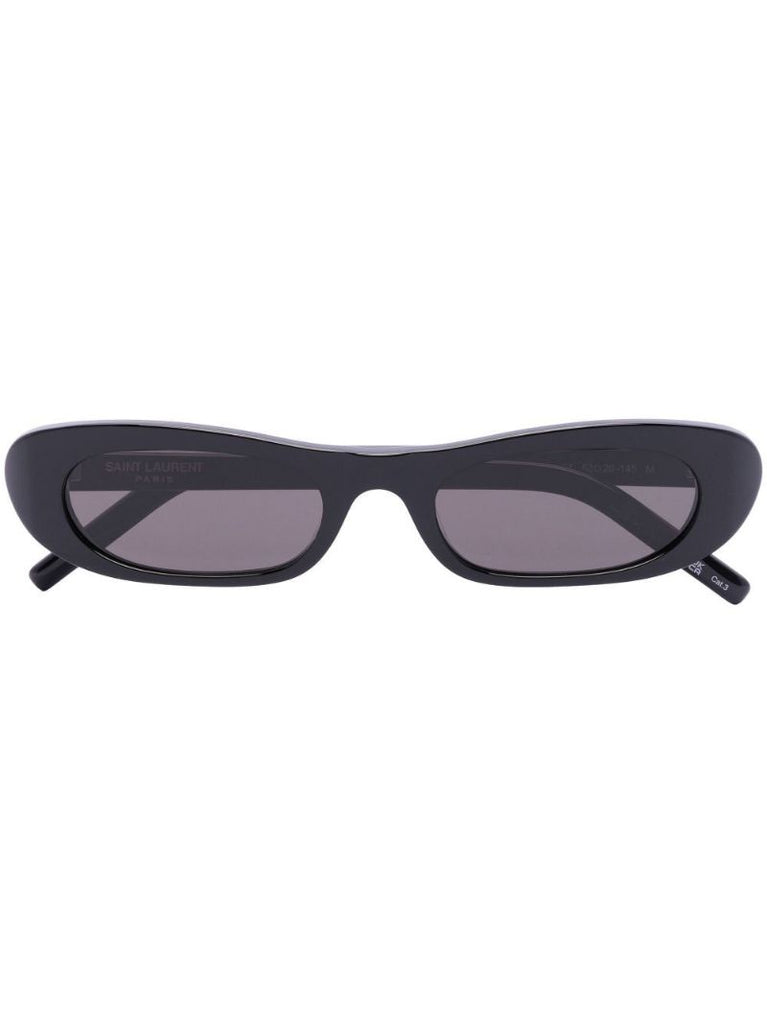 Black Oval Sunglasses