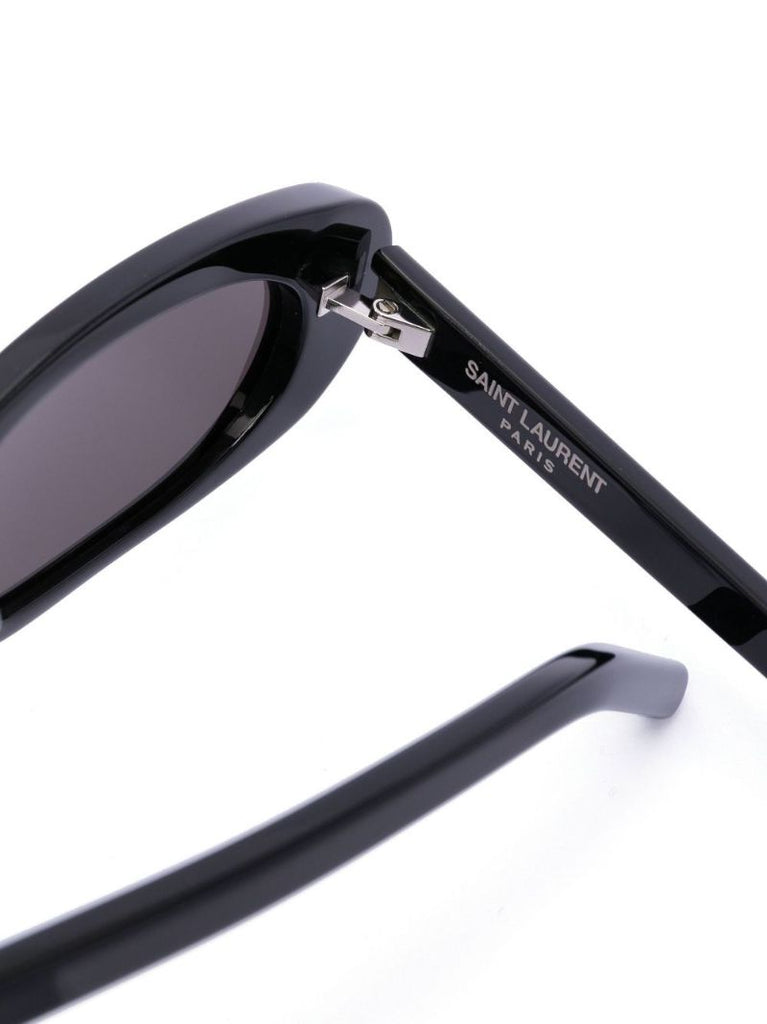 Black Oval Sunglasses