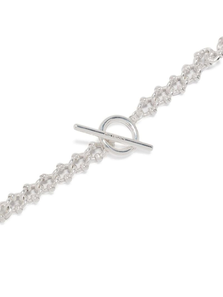 Sterling Silver Dna Necklace