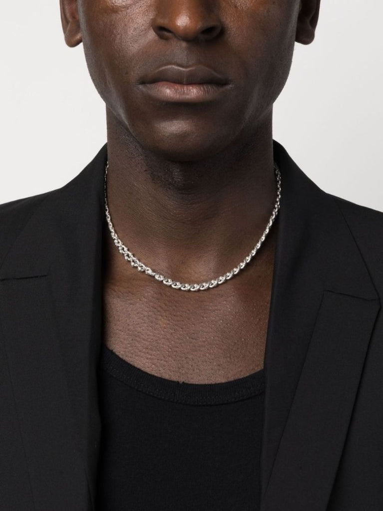 Sterling Silver Dna Necklace