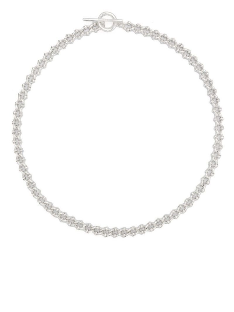Sterling Silver Dna Necklace