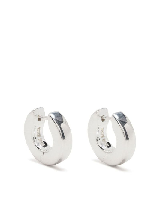 Silver Plated Hoop Earrings