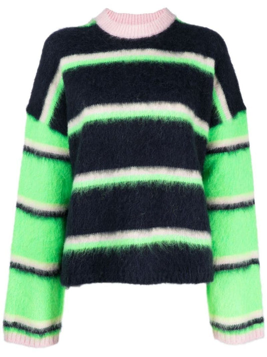 Green Lucs Striped Sweater