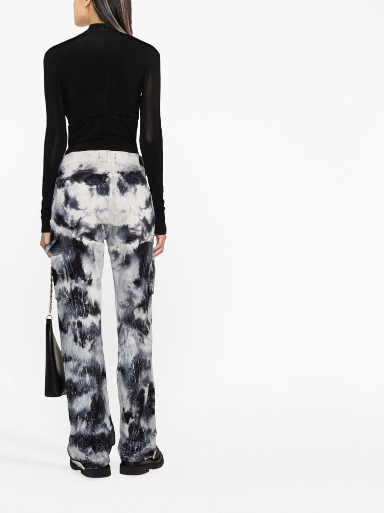 Black Cut-out Top
