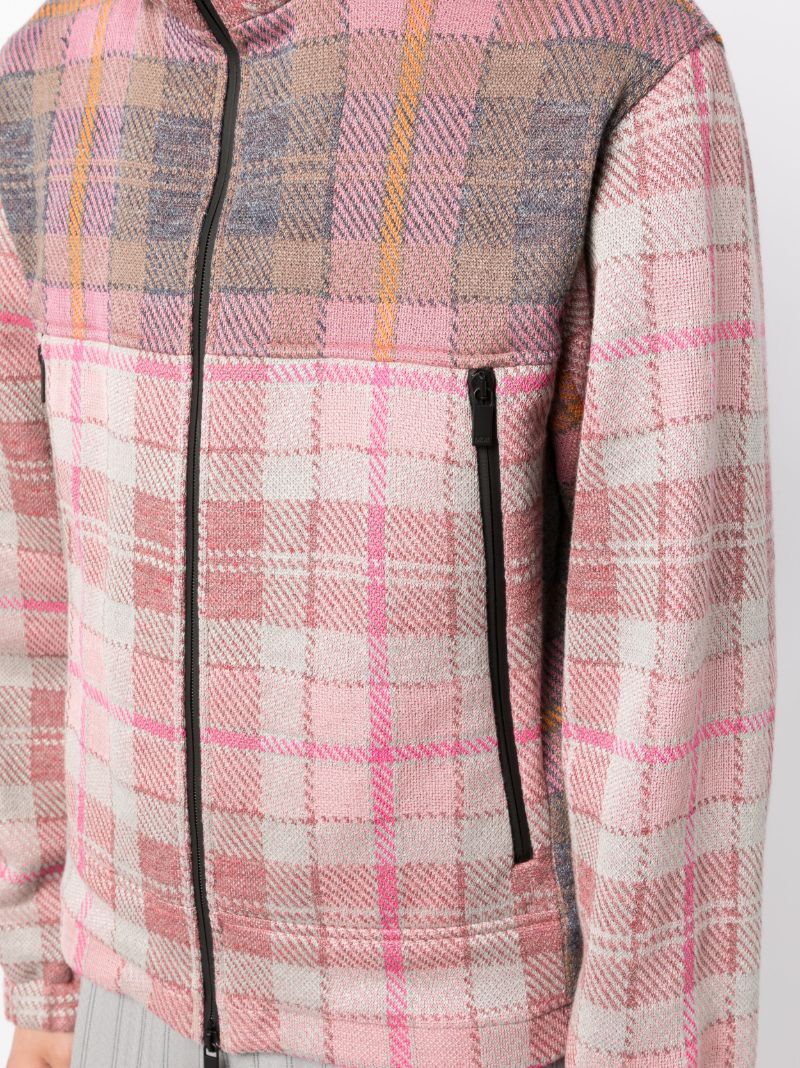 Pink Check Jacket