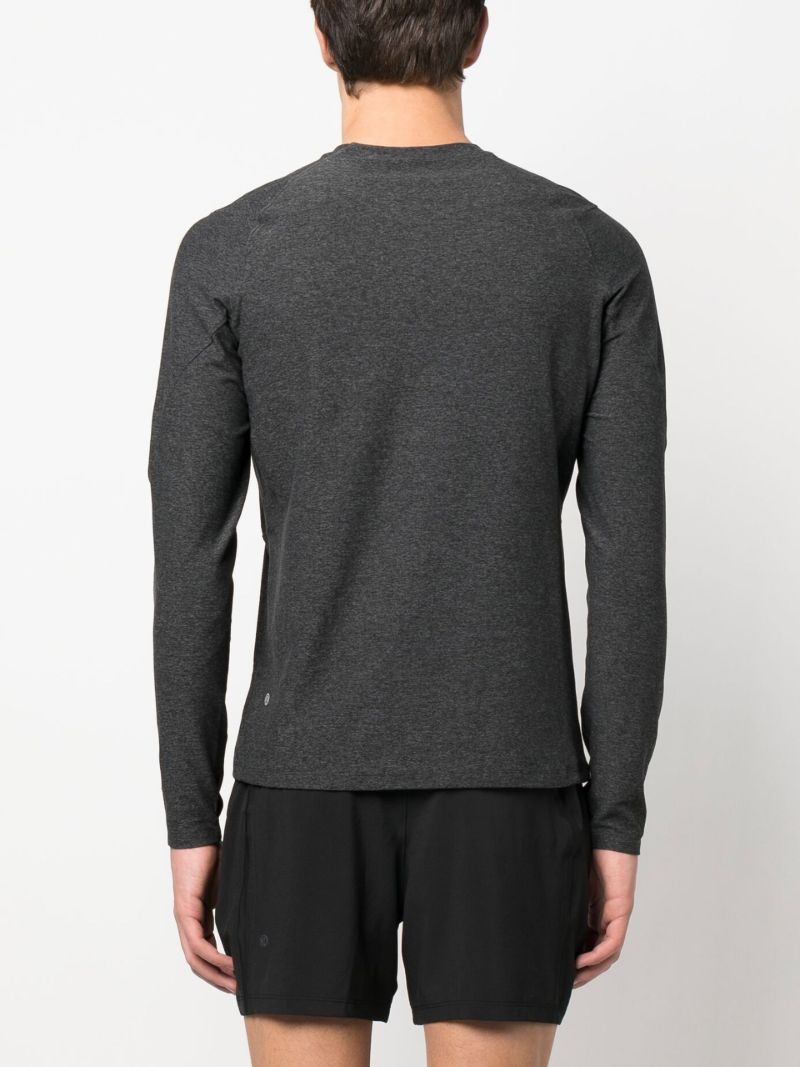 Grey Surge Warm Long Sleeve T-shirt