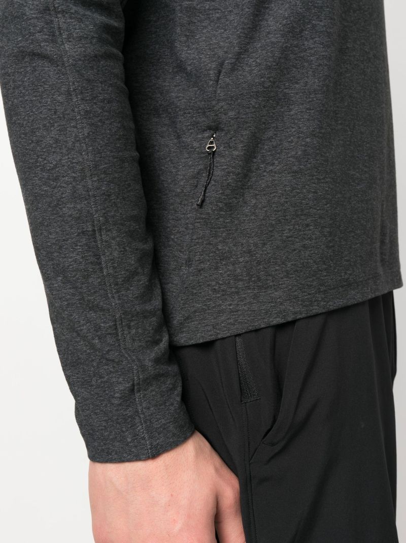 Grey Surge Warm Long Sleeve T-shirt