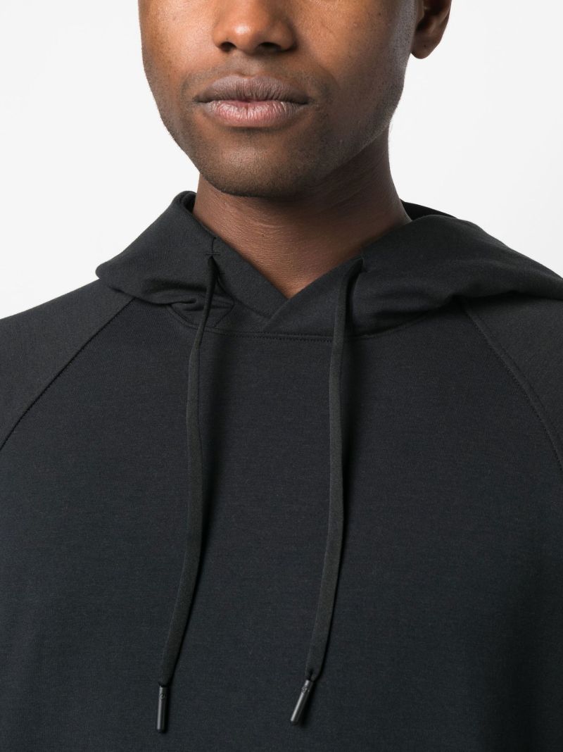 Black City Drawstring Hoodie