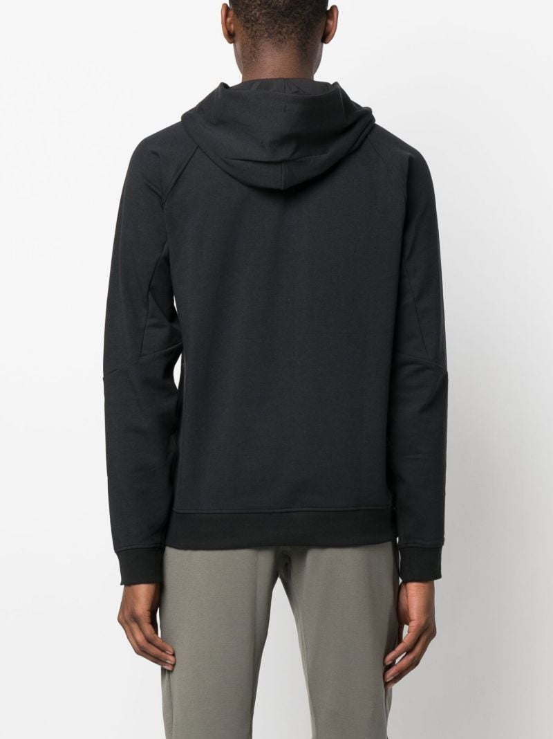 Black City Drawstring Hoodie