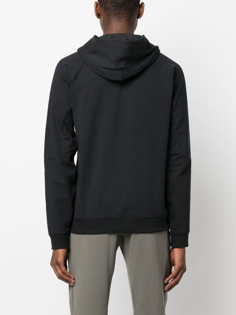 Black City Drawstring Hoodie