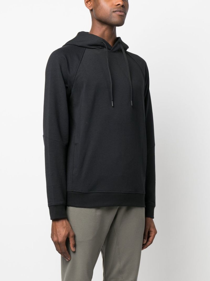 Black City Drawstring Hoodie