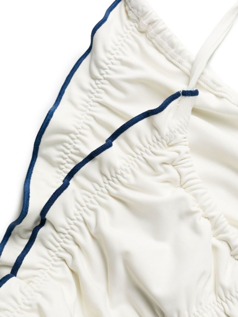 White Tidal Side-tie Bikini Bottoms