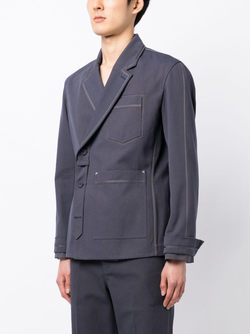 Blue Working Cotton Jacket