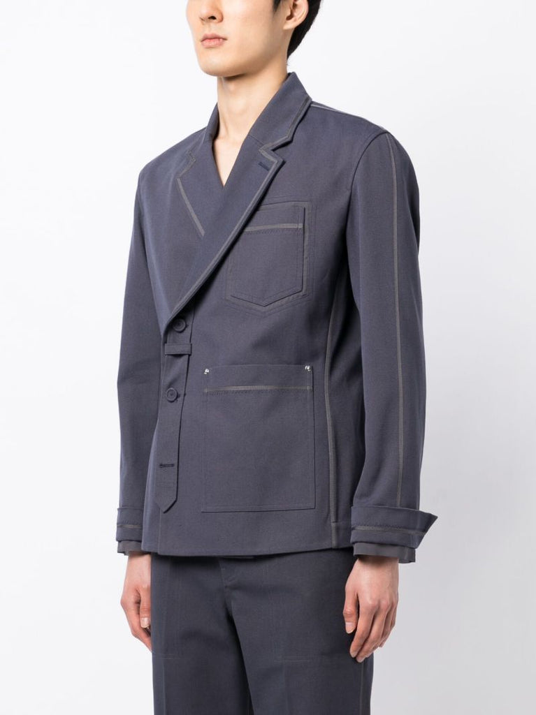 Blue Working Cotton Jacket