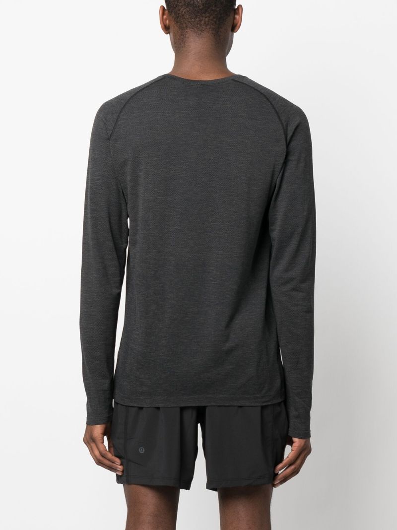 Black Metal Vent Tech Half-zip Sweatshirt