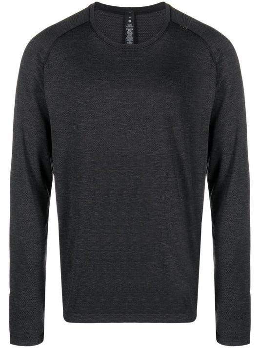 Black Metal Vent Tech Half-zip Sweatshirt