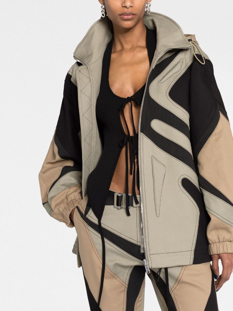 Green Tech Monstera Organic Cotton Jacket