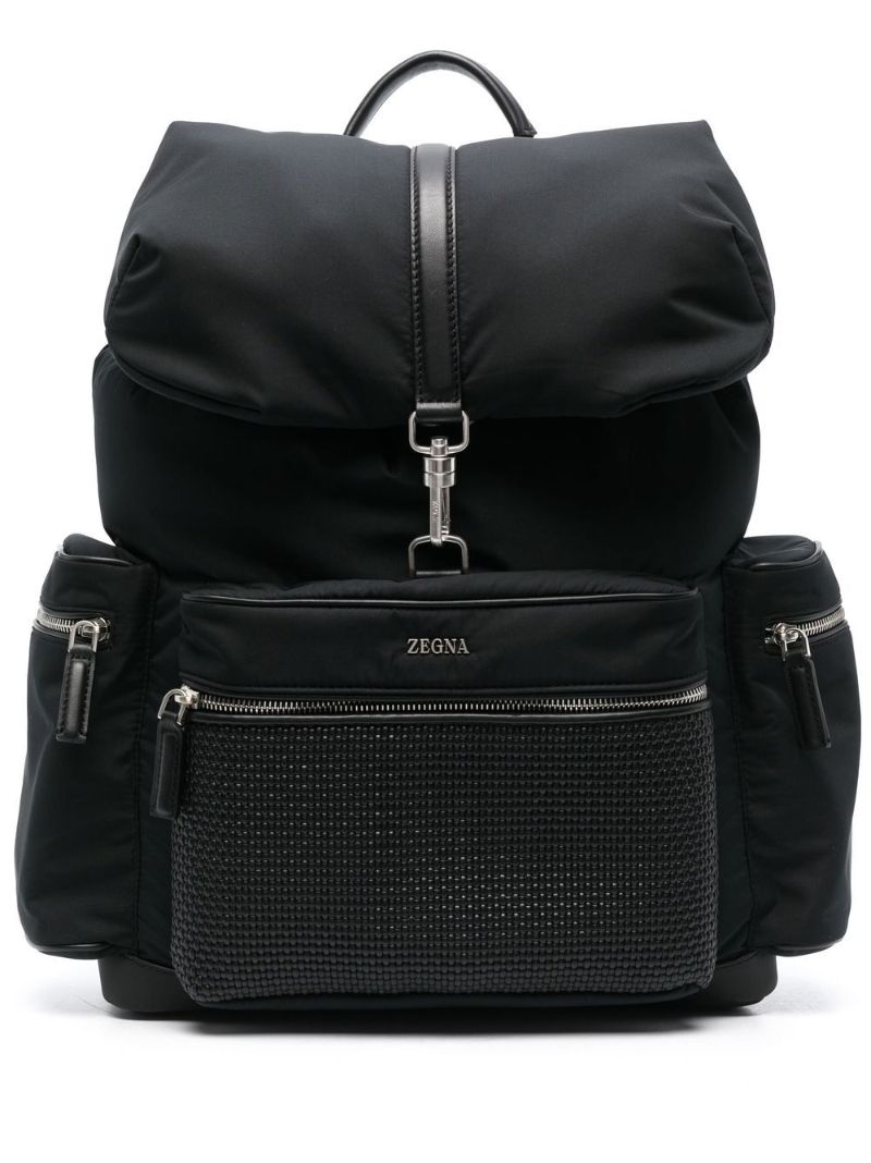 Logo-plaque Backpack
