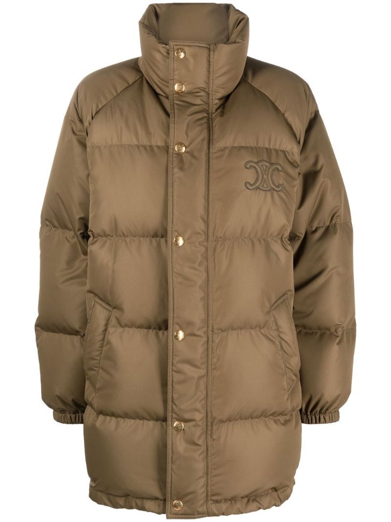 Brown Oversized Puffer Coat
