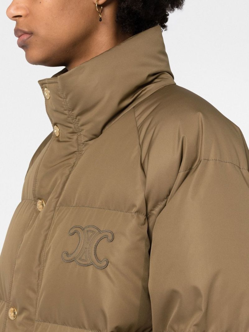 Brown Oversized Puffer Coat