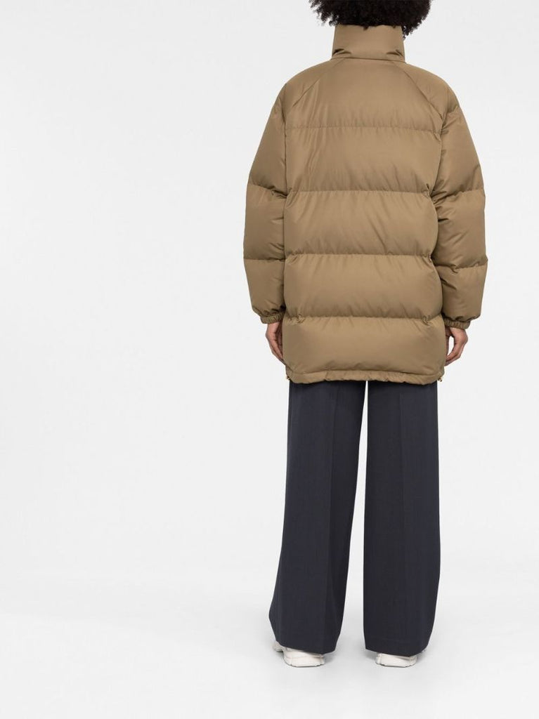 Brown Oversized Puffer Coat