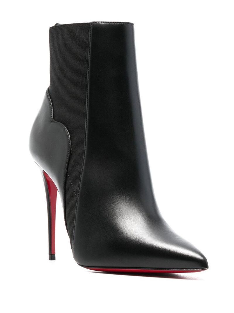 Black Chelsea Chick Booty 100 Ankle Boots