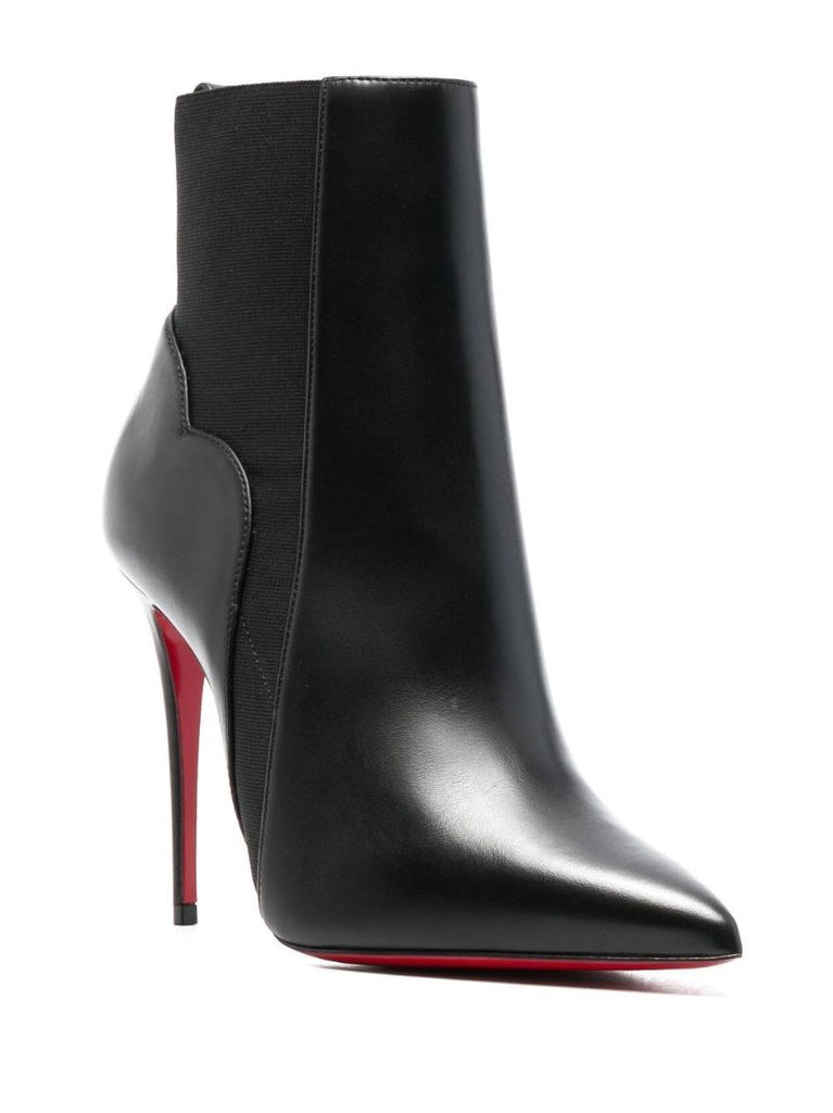 Black Chelsea Chick Booty 100 Ankle Boots