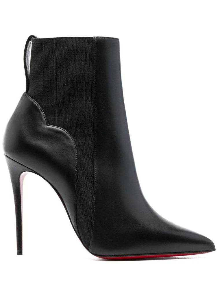 Black Chelsea Chick Booty 100 Ankle Boots