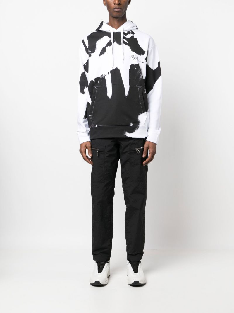 X Tony Viramontes White Printed Hoodie