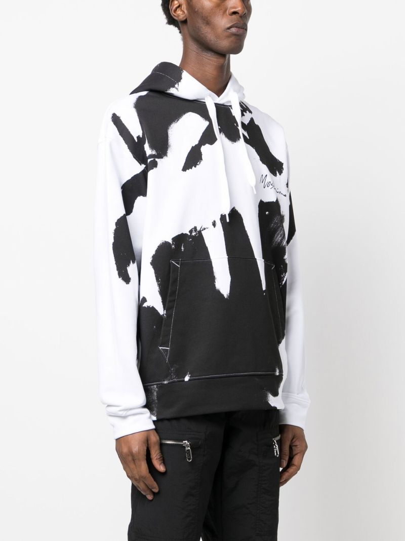 X Tony Viramontes White Printed Hoodie