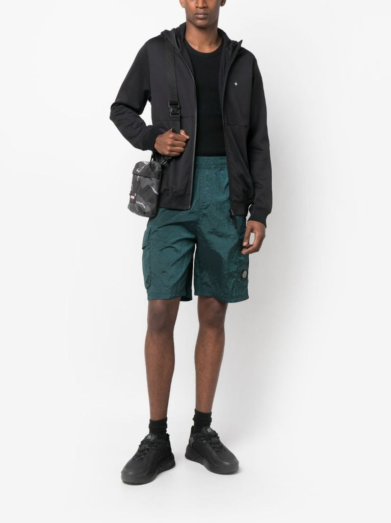 Green Cargo Shorts
