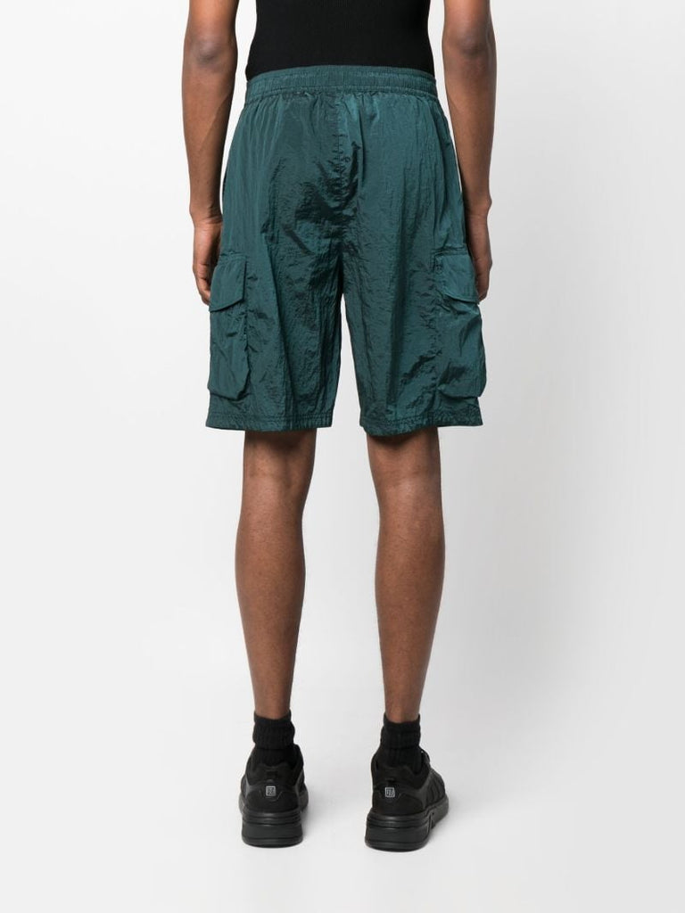 Green Cargo Shorts