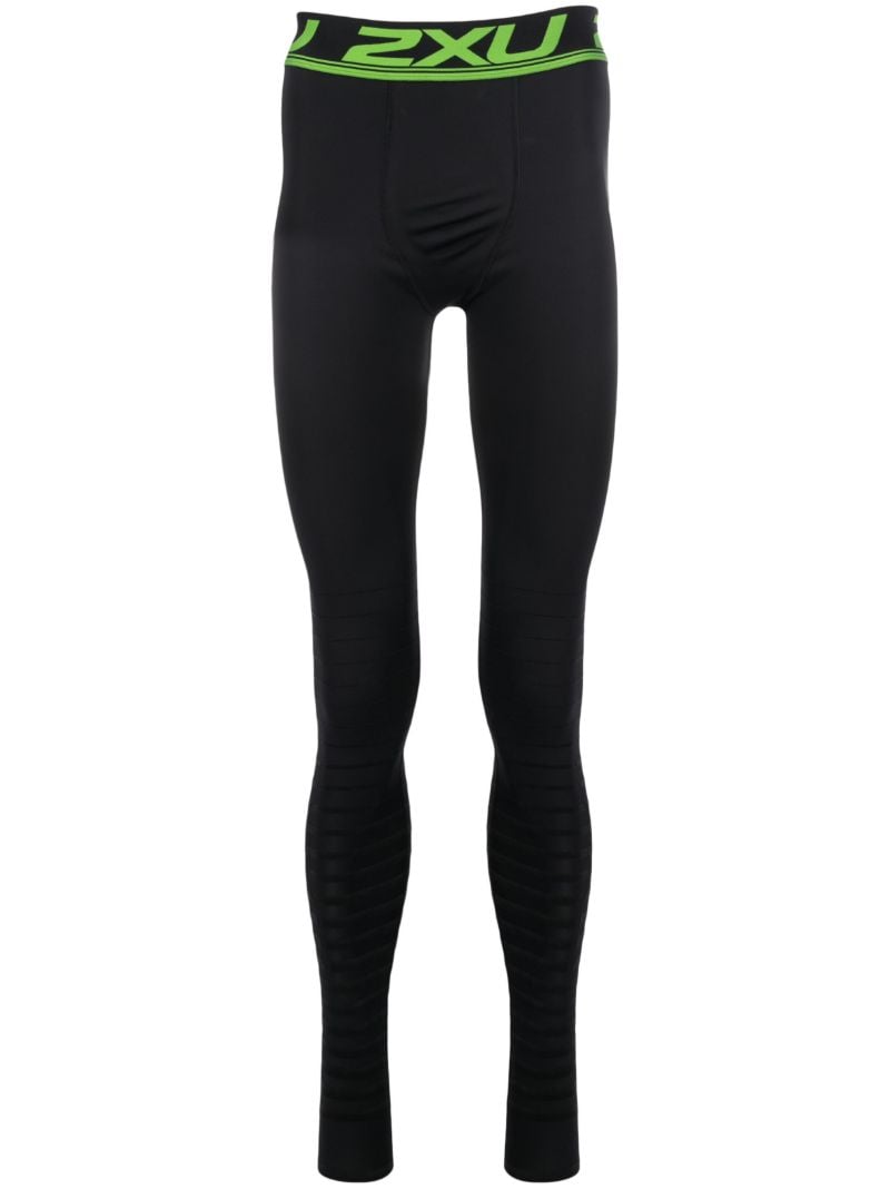 Black Power Recovery Compression Tights