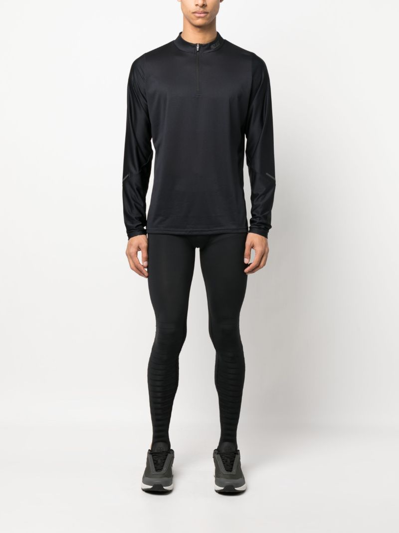 Black Power Recovery Compression Tights