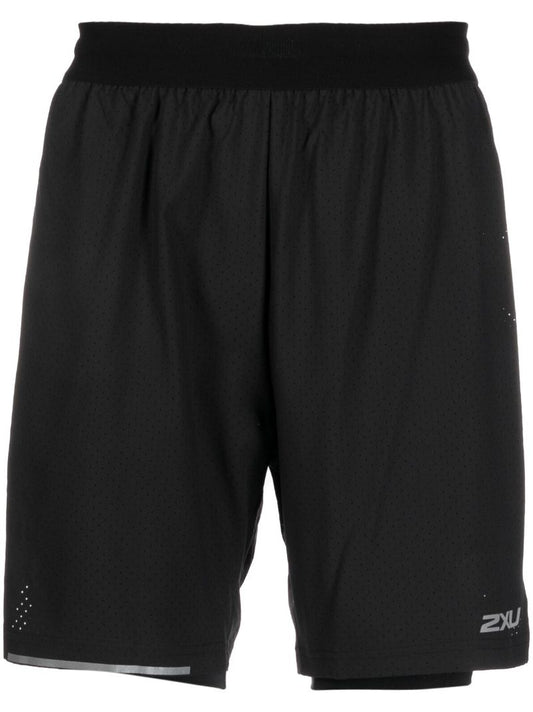 Black Aero 7 Inch Shorts