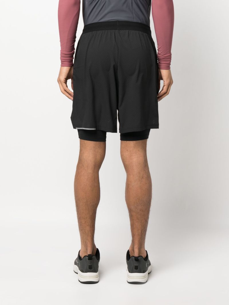 Black Aero 7 Inch Shorts