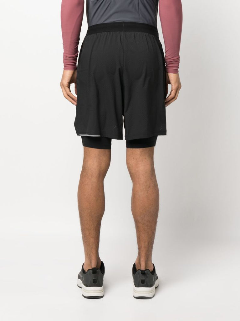 Black Aero 7 Inch Shorts