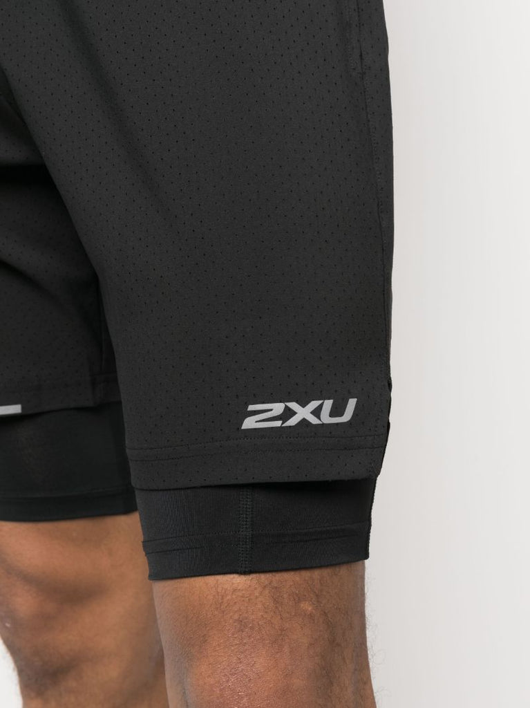 Black Aero 7 Inch Shorts