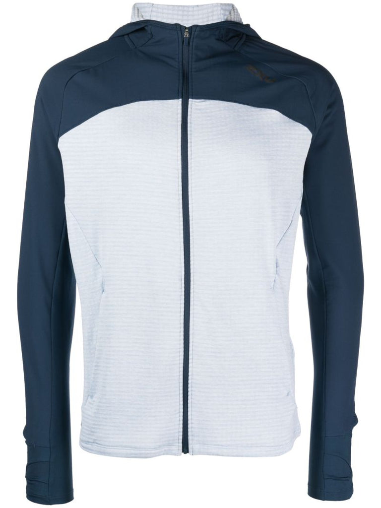 Blue Ignition Shield Hooded Mid-layer Jacket