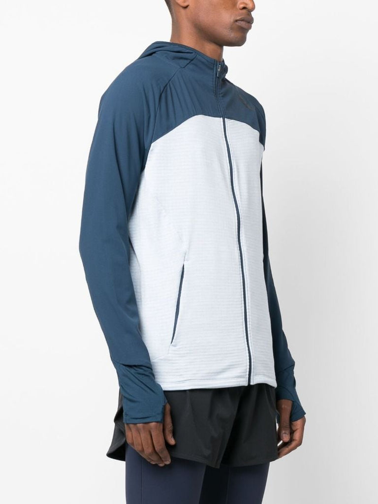 Blue Ignition Shield Hooded Mid-layer Jacket