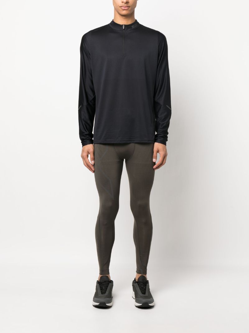 Black Light Speed Compression Tights