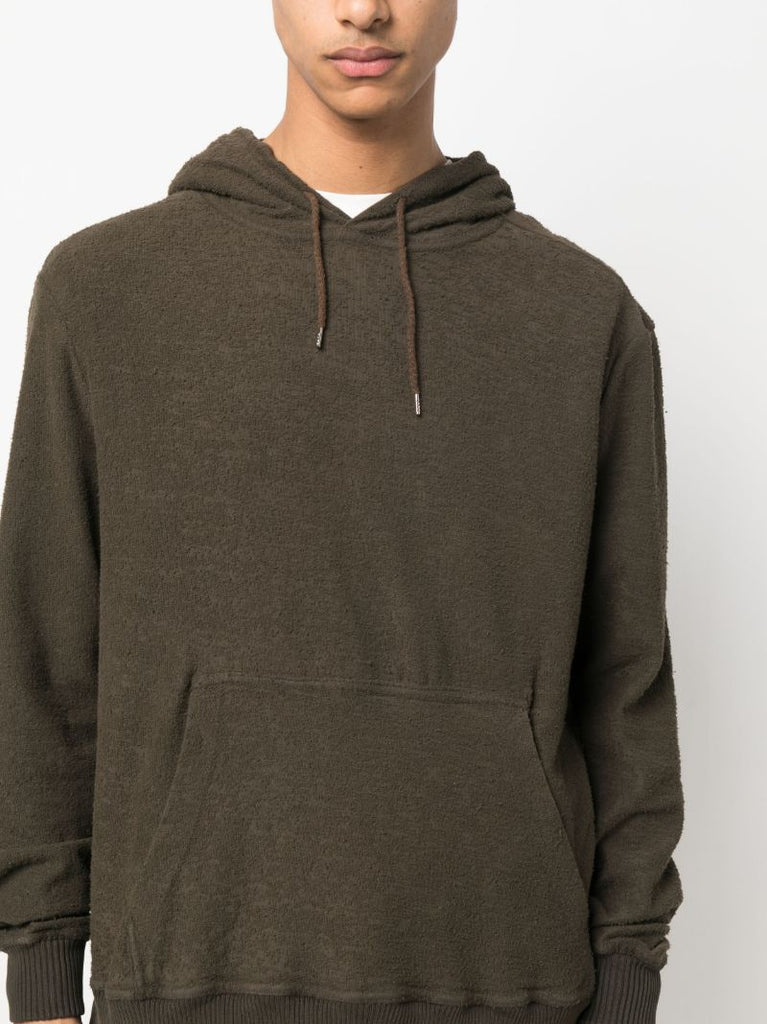 Brown Yfir Cotton Hoodie