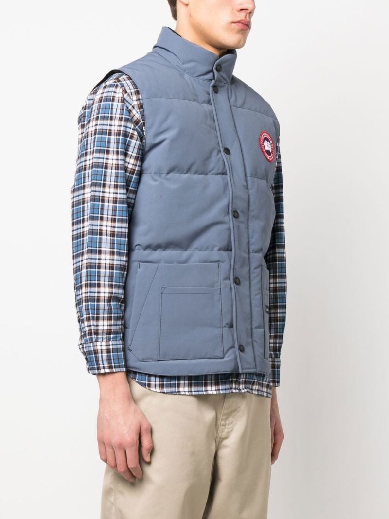 Blue Freestyle Padded Gilet