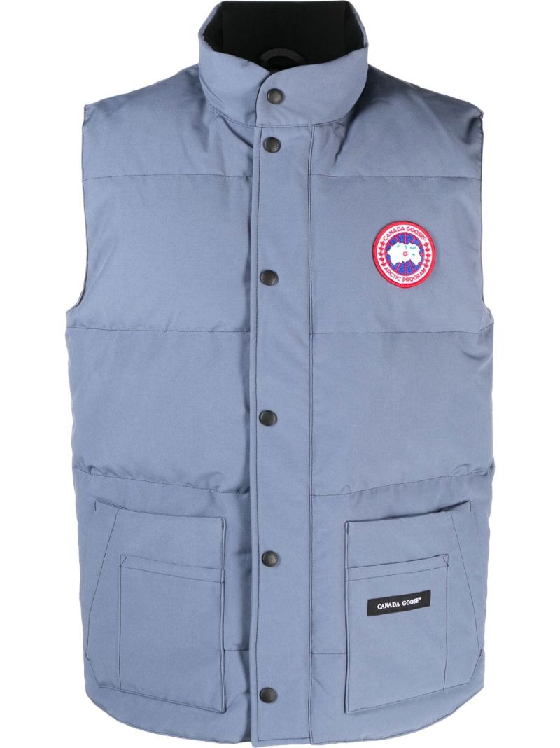 Blue Freestyle Padded Gilet