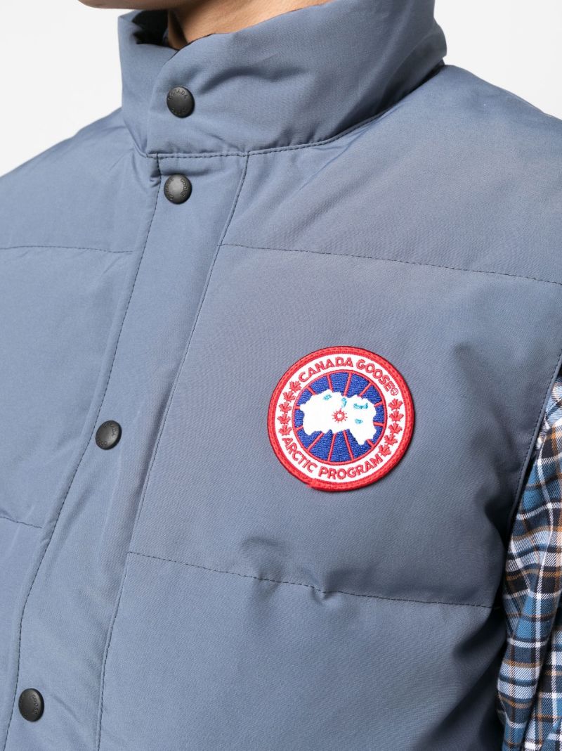 Blue Freestyle Padded Gilet